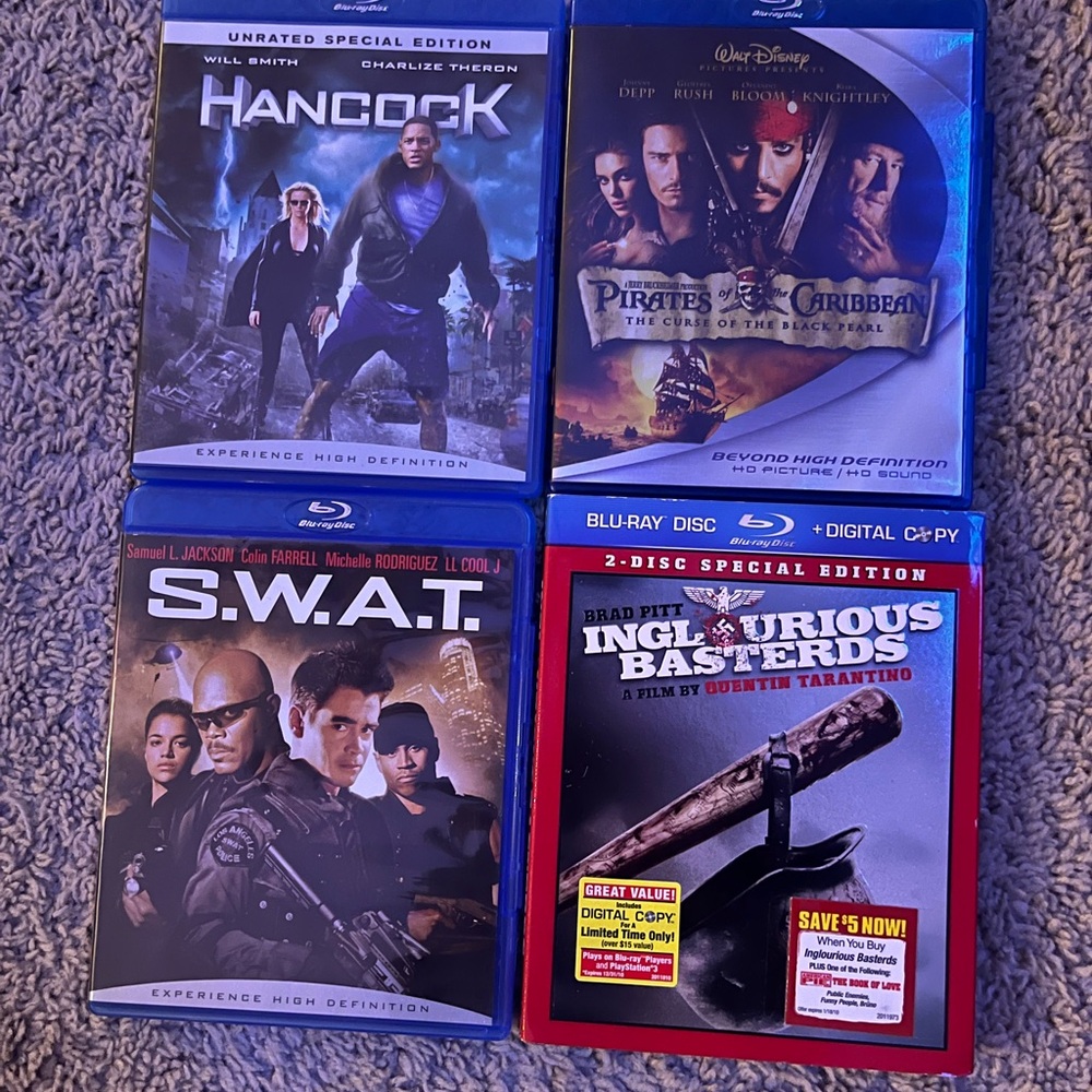Blu-ray Movie Collection: Action and Adventure